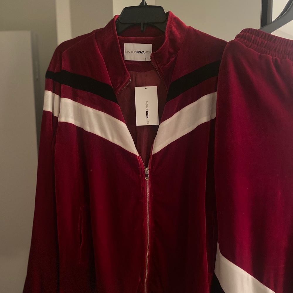 Men’s Velour Track Suit